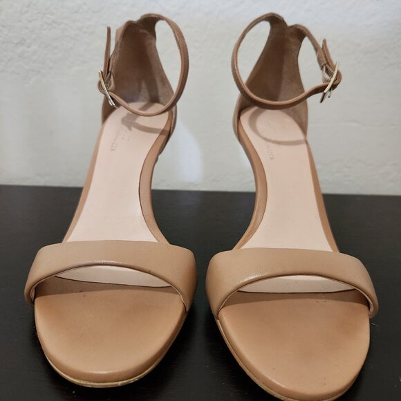 Naturalizer 27 Edit Violette Heeled Sandals in Tan Size 6 - Picture 4 of 6